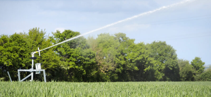 Restrictions d'eau signés en Vendée et en Loire-Atlantique. Crédit : Chambre d'Agriculture des Pays de la Loire